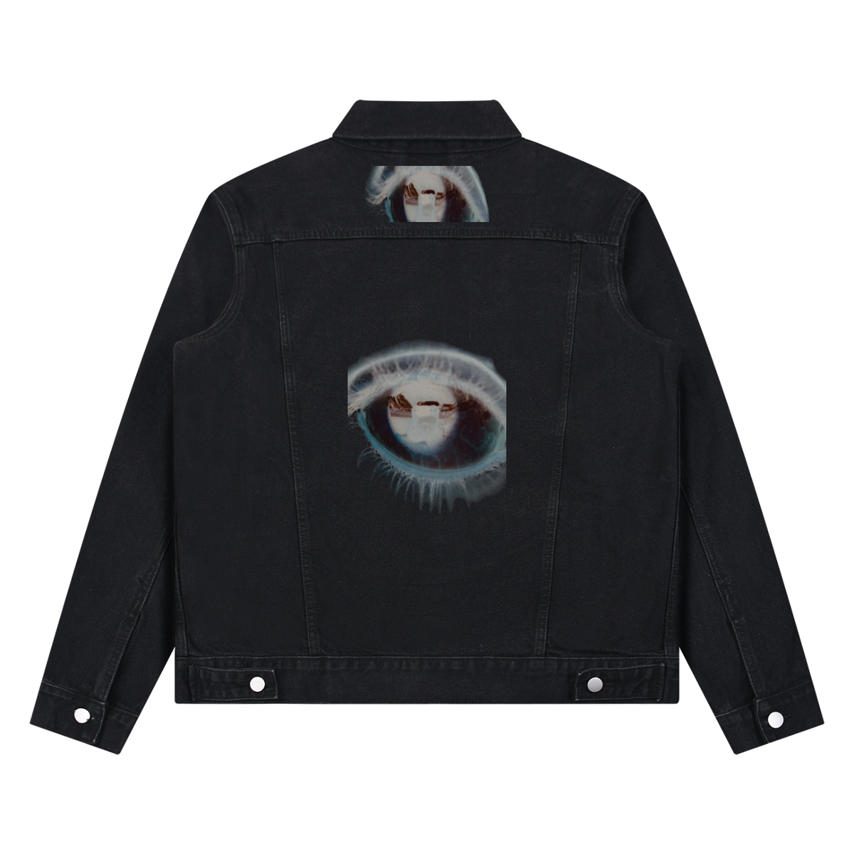 Tomorrow Isn’t Promised Dark Denim Jacket