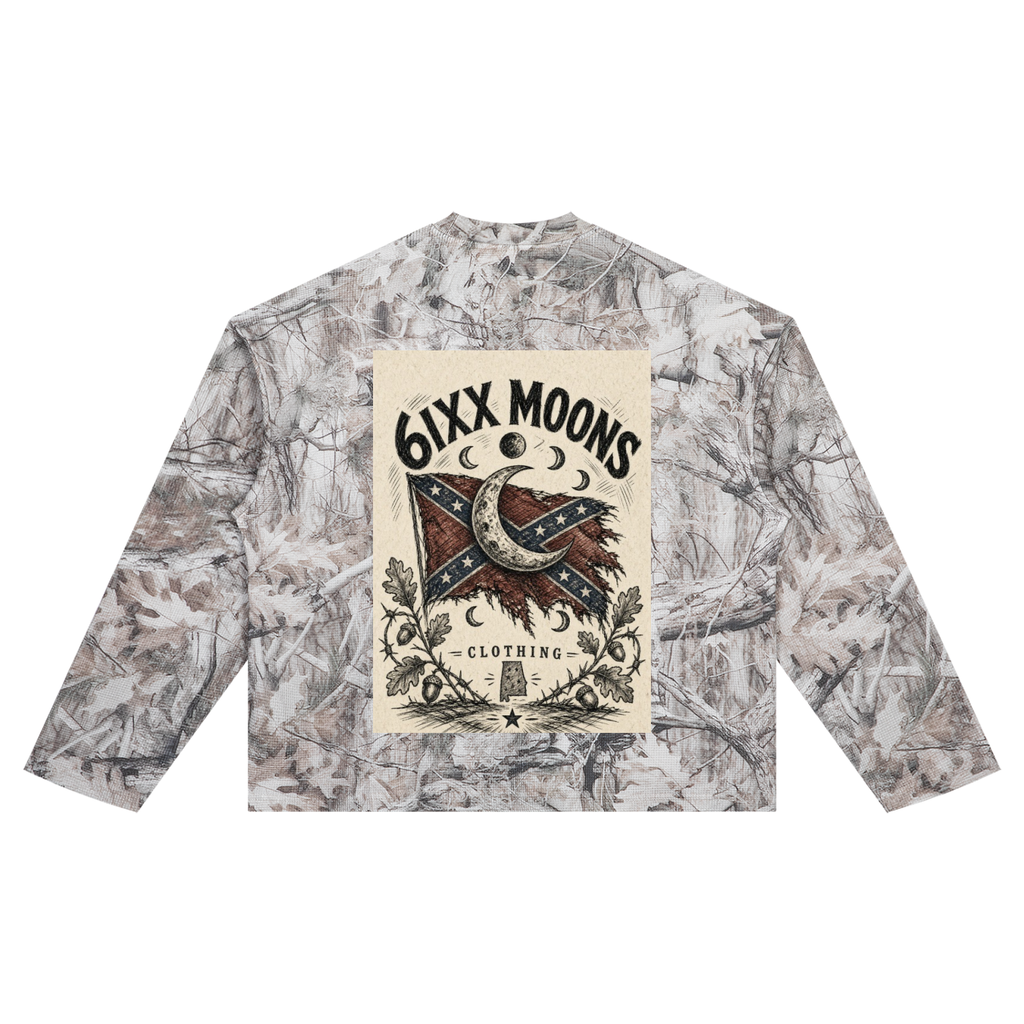 True Sothern by 6ixxmoons Camo Waffle T-Shirt