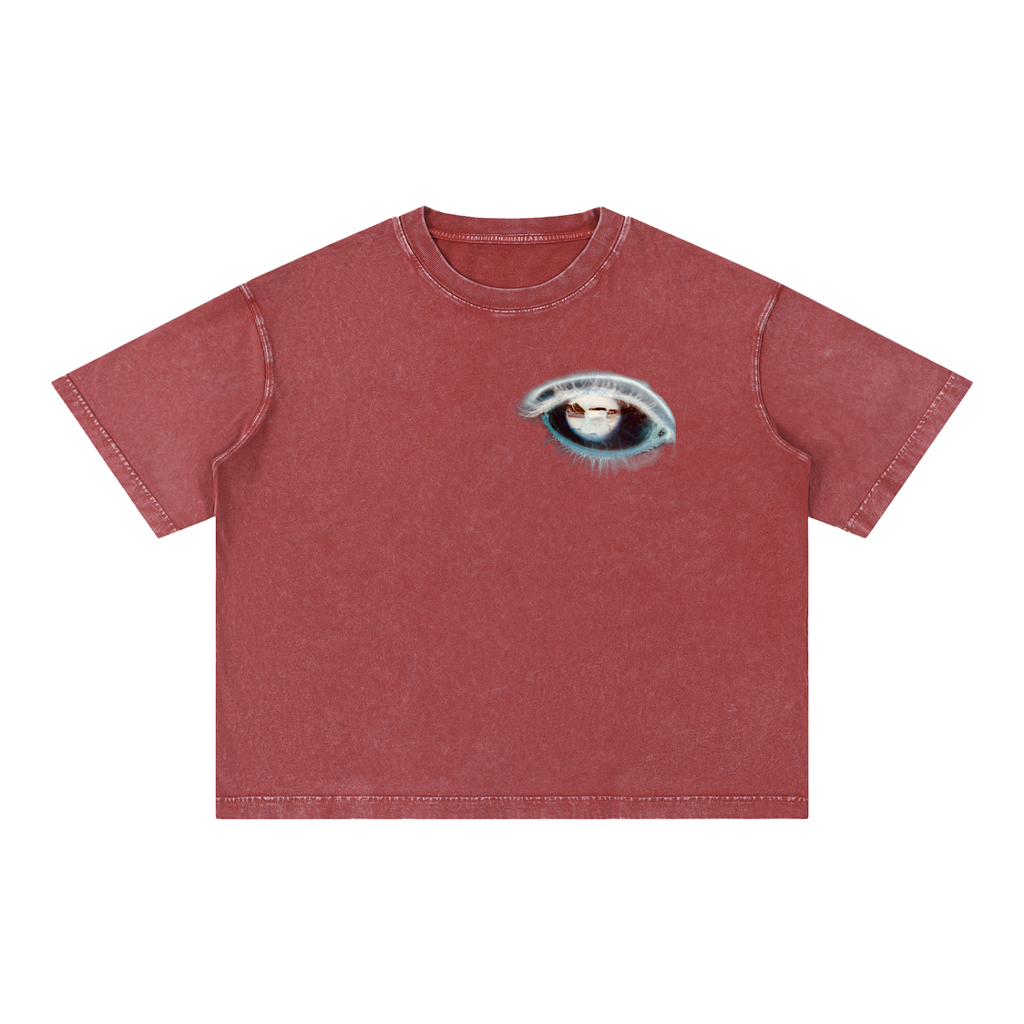 Tomorrow Isn’t Promised ( See All ) Mineral Wash Boxy Cotton T-Shirt