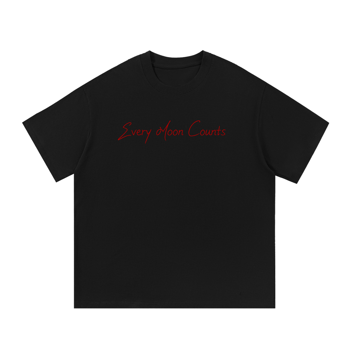 Every Moon Counts  Cotton T-Shirt
