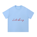 Letusbray Cloud Blue Essential Cotton T-Shirt