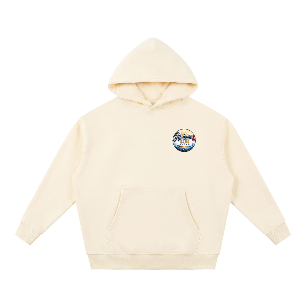 November Fox Thanksgiving 2026 Vibes Boxy Fit Fleece Hoodie