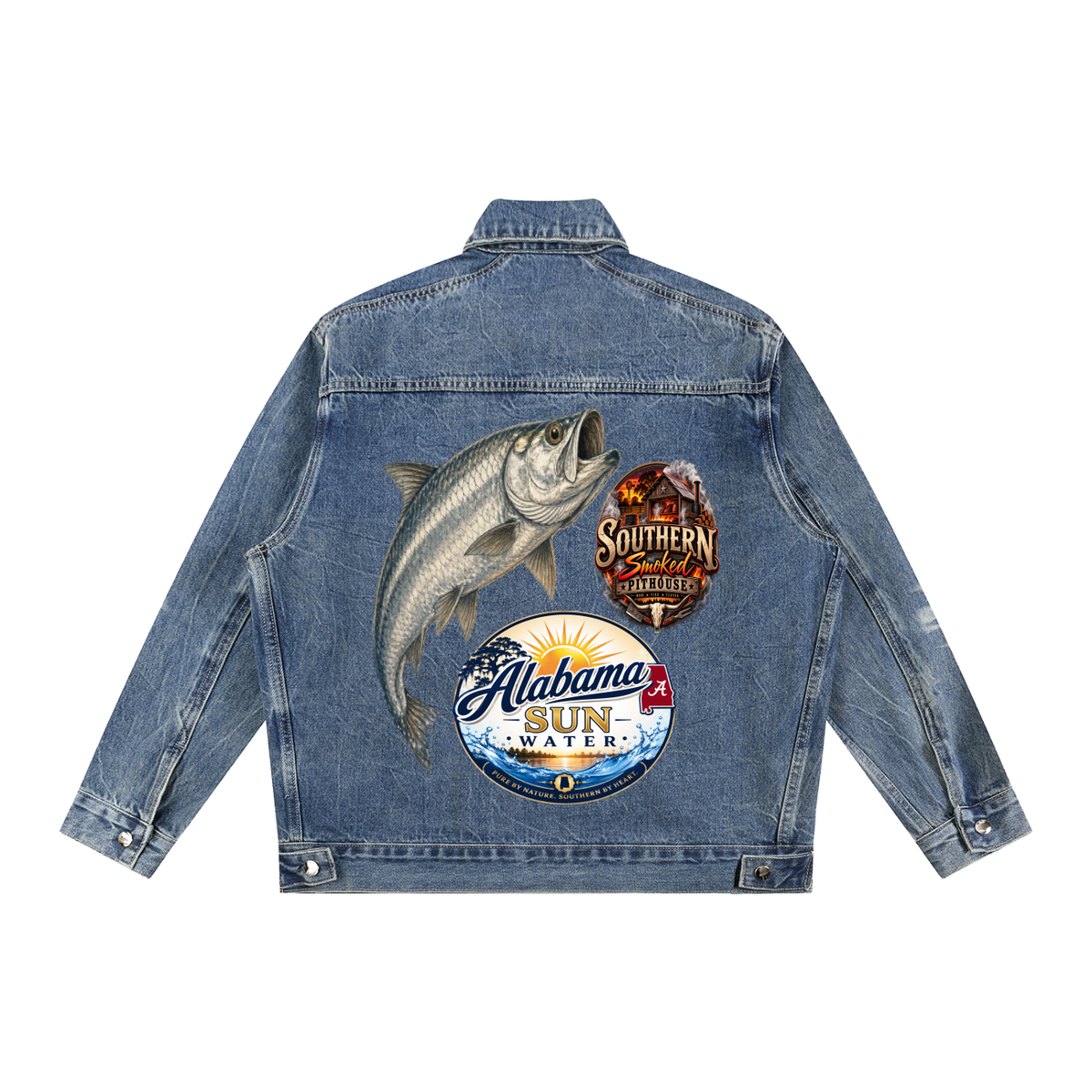 Alabama Sun Water Denim  Jacket  Fall 26