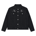 Tomorrow Isn’t Promised Dark Denim Jacket