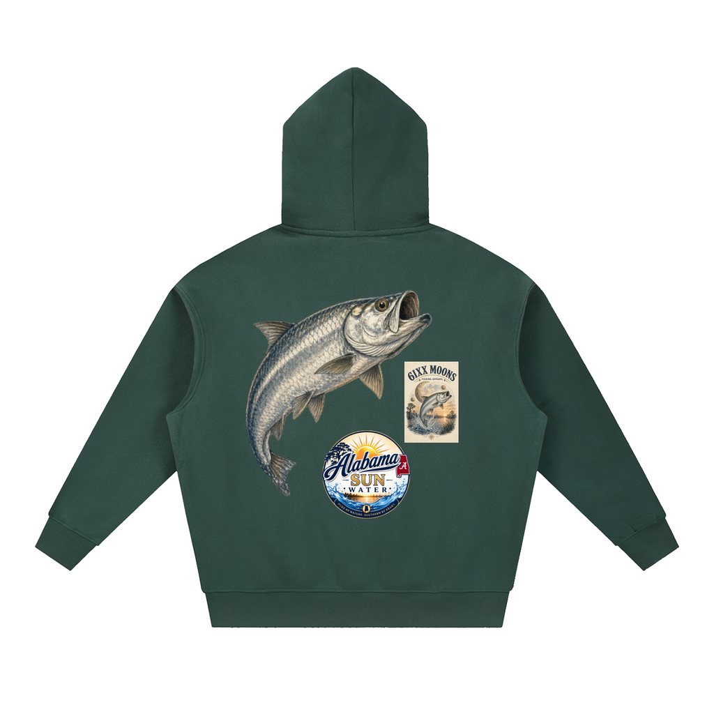 Alabama Sun Water Forrest Green Hoodie